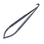 Jacobson Micro Scissors, 125 Degrees Sharp Blades, Round Spring Handle, Overall Length 7" (178mm) 
