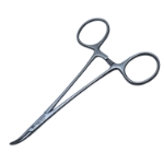 Jacobson Mosquito Forceps, Curved, Overall Length 5" (127mm) 