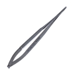 Jacobson Needle Holder, No Lock, Flat Serrated Handle, Overall Length 7-1/4" (185mm) 