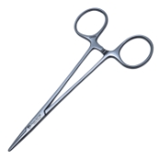 Jacobson Petit-Point Mosquito Forceps, Straight, Extremely Fine Tips, Overall Length 5" (127mm) 