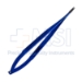 Jacobson Titanium Micro Needle Holder, Diamond Coated 1mm Jaws, Slim-Line Box Lock, Suture 5-0 Or Smaller, Flat Handle, Spring Action, Overall Length 7-1/4" (185mm) - 4114-224