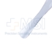 Jaeger Lid Plate, Clear Lucite, 20mm X 35mm, 24mm X 35mm, Curved Ends, Non-Autoclavable, Overall Length 3-3/4" (93mm) - 5-2175