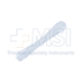 Jaeger Lid Plate, Clear Lucite, 20mm X 35mm, 24mm X 35mm, Curved Ends, Non-Autoclavable, Overall Length 3-3/4" (93mm) - 5-2175