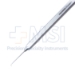 Jaffe Hook, Straight, 0.15mm, 21mm Shaft, Flat Smooth Handle, Overall Length 4-3/4" (120mm) - 11-4-6271