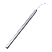 Jaffe Lens Spatula, Angled, 0.5mm Flat Tip, Flat Handle 661763,11/4/3711,K3-2600,08-07107