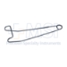 Jaffe Lid Retractor, One Pair, 15mm Wide Curved Retractor Blades, Dull Finish, Overall Length 2" (53mm) - 5-1008