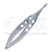 Jaffe Needle Holder, Straight, Delicate, 9mm Conical Jaw, With Lock, Three Hole Handle, Overall Length 4-1/2" (114mm) - 11-7-2211