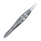 Jaffe Tying Forceps, Straight, 23mm Shafts, Three Hole Handle, Overall Length 4" (100mm) 1611395,11/6/6311,K5-5200,08-0110,
