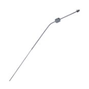 Jako Fine Suction Tube, #00, 5Fr, Tube Diameter 1.7mm, Working Length 9" (230mm), Overall Length 12-3/4" (325mm) 