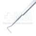 Jameson Muscle Hook, Large, 11mm Tip To Bend, Smooth Flat Handle, Overall Length 5" (127mm) - 11-4-7921