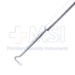 Jameson Muscle Hook, Small, 8mm Tip To Bend, Smooth Flat Handle, Overall Length 5" (127mm) - 11-4-7911