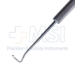 Jameson Muscle Hook, Small Bulbous Tip, Flat Sides, Serrated Flat Handle, Polished Finish, Overall Length 5-1/4" (135mm) - 5-1697-S