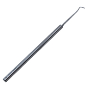 Jameson Muscle Hook, Small Bulbous Tip, Flat Sides, Serrated Flat Handle, Polished Finish, Overall Length 5-1/4" (135mm) K3-6800,E0586 S,08-04405,3633E,K3-6800,08-04405,E0586 S