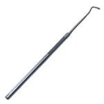 Jameson Muscle Hook, 2mm Bulbous Tip, 6mm Flat Portion, Serrated Flat Handle, Polished Finish, Overall Length 5-1/4" (134mm) K3-6810,E0586,08-04402,3632E,K3-6810,08-04402,E0586