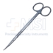 Jamison-Metzenbaum Scissors, Curved, Narrow Tips, Overall Length 6" (152mm) - 211411J