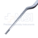 Jansen Ear & Nose Bayonet Dressing Forceps, Overall Length 8" (200mm) - 60-10200