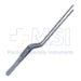 Jansen Ear & Nose Bayonet Dressing Forceps, Overall Length 8" (200mm) - 60-10200