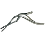 Jansen Middleton Septum Forceps, Double Action, Spring Handle, Cup Size 4mm x 11mm, Overall Length 7-3/4" (197mm) 