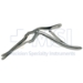Jansen Middleton Septum Forceps, Through Cutting Design, Small Pattern 3.6mm x 16mm Jaw, Ball Spring Cross Action Squeeze Grip, Working Length 7-3/4" (197mm) - 232-F00-02