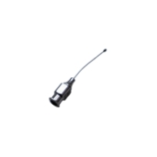 Jensen Capsule Polisher, 23ga, Curved,  Fully Carbide Blasted Tip, Excluding Hub Overall Length 1-1/8" (27mm) 1147905,11/8/5042,K7-4931,91-8005