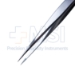 Jeweler Type Forceps, Straight Shafts, Extra Fine Pointed Tips, 6mm Tying Platform, Smooth Handle, Dull Finish, Overall Length 4-3/4" (120mm) - 5-2058-T3
