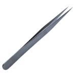 Jeweler Type Forceps, Straight Shafts, Extra Fine Pointed Tips, 6mm Tying Platform, Smooth Handle, Dull Finish, Overall Length 4-3/4" (120mm) E1947 T3,2302E,E1947 T3
