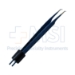Jewelers Bipolar Forceps, Titanium, 0.4mm Reversed Tip, 10mm High Polish Area, Overall Length 4-1/2" (114mm) - 208-01-02A