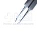 Jewelers Style Bipolar Forceps, Tips Angled In 15 Degrees, 0.4mm Tip, 10mm High Polish Area, Overall Length 4" (102mm) - 108-02-02A