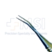 John DXEK Inserting Forceps, 30 Degrees Angled Tip, 18mm Long x 0.46mm Wide, Overall Length 5.34" (135.7mm) - 15-5338AS