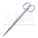 Joseph Nasal Scissors, Straight, Sharp Tip Blades, Two Tone Finish, Overall Length 5-1/2" (140mm) - 19-13150