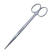 Joseph Nasal Scissors, Straight, Sharp Tip Blades, Two Tone Finish, Overall Length 5-1/2" (140mm) 