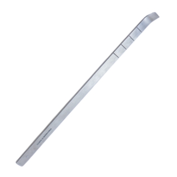 Junior Lambotte Osteotome, Curved, 10mm Wide, Depth Calibration Lines, Overall Length 7-1/4" (185mm) 