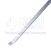 Junior Lambotte Osteotome, Curved, 8mm Wide, Depth Calibration Lines, Overall Length 7-1/4" (185mm) - D6358C