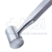 K Mallet, Cylinder Shaped Head, 1lb 15.5oz, Diameter 1.576" (40mm), Overall Length 7-1/4" (185mm) - M03500