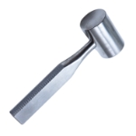 K Mallet, Cylinder Shaped Head, 1lb 15.5oz, Diameter 1.576" (40mm), Overall Length 7-1/4" (185mm) 