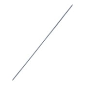 K-Wire, Double Ended, Fully Threaded, Trocar Point, Diameter 0.62" (1.6mm), Overall Length 6" (152mm), 6 Per Package 