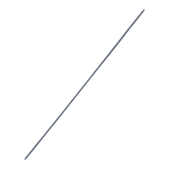 K-Wire, Double Ended, Fully Threaded, Trocar Point, Diameter 0.62" (1.6mm), Overall Length 6" (152mm), 6 Per Package 