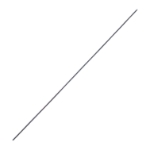 K-Wire, Double Ended, Trocar Point, Diameter Size 0.028" (0.7mm), Overall Length 4" (102mm), 5 Per Package, Sold Non-Sterile 