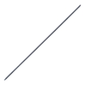 K-Wire, Double Ended, Trocar Point, Diameter Size 0.054" (1.4mm), Overall Length 4" (102mm), 5 Per Package, Sold Non-Sterile 