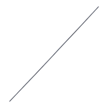 K-Wire, Double Ended, Trocar Point, Diameter Size 0.035" (0.9mm), Overall Length 6" (152mm), 5 Per Package, Sold Non-Sterile 