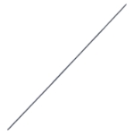 K-Wire, Double Ended, Trocar Point, Diameter Size 0.045" (1.1mm), Overall Length 6" (152mm), 5 Per Package, Sold Non-Sterile 
