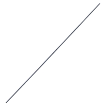 K-Wire, Double Ended, Trocar Point, Diameter Size 0.045" (1.1mm), Overall Length 6" (152mm), 5 Per Package, Sold Non-Sterile 