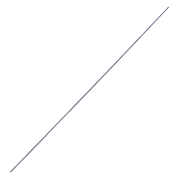 K-Wire, Double Ended, Trocar Point, Diameter Size 0.045" (1.1mm), Overall Length 9" (230mm), 5 Per Package, Sold Non-Sterile 