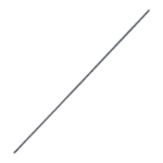 K-Wire, Single Ended, Trocar Point, Diameter Size 0.035" (0.9mm), Overall Length 4" (102mm), 5 Per Package, Sold Non-Sterile 