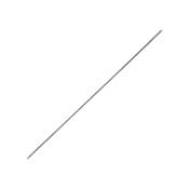K-Wire, Double Ended, Diamond Point, Diameter Size 0.028" (0.7mm), Overall Length 4" (102mm), 5 Per Package, Sold Non-Sterile 