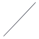 K-Wire, Double Ended, Diamond Point, Diameter Size 0.062" (1.6mm), Overall Length 4" (102mm), 5 Per Package, Sold Non-Sterile 