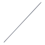 K-Wire, Double Ended, Diamond Point, Diameter Size 0.062" (1.6mm), Overall Length 6" (152mm), 5 Per Package, Sold Non-Sterile 