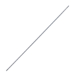 K-Wire, Single Ended, Diamond Point, Diameter Size 0.054" (1.4mm), Overall Length 9" (230mm), 5 Per Package, Sold Non-Sterile 