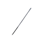 Keith Straight Abdominal Needle, Triangular Point, Overall Length 1-1/2" (38mm) 