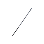 Keith Straight Abdominal Needle, Triangular Point, Overall Length 1-1/2" (38mm) 